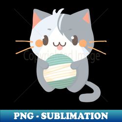 best knitting mom ever cat - premium sublimation digital download - perfect for personalization