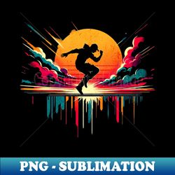 Parcour Dance Graffiti Design - Trendy Sublimation Digital Download - Perfect for Creative Projects