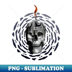 Halloween ghosts skull number 13 - Exclusive Sublimation Digital File - Defying the Norms