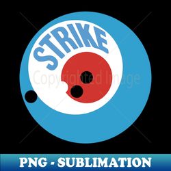 STRIKE RECORDS - High-Resolution PNG Sublimation File - Create with Confidence
