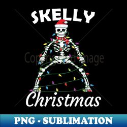 Funny Skeleton Christmas theme- X-mas Costume - Stylish Sublimation Digital Download - Defying the Norms