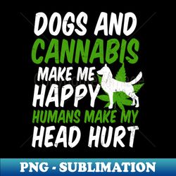 dog weed shirt  dogs and cannabis gift - creative sublimation png download - unleash your inner rebellion