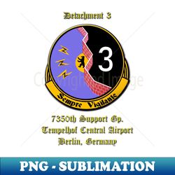 Detachment 3 Tempelhof - High-Resolution PNG Sublimation File - Revolutionize Your Designs