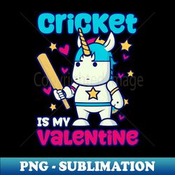Cricket Player Shirt  My Valentine Unicorn - Stylish Sublimation Digital Download - Perfect for Sublimation Art