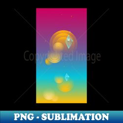 SPACE DEMENTIA 0 - PNG Transparent Digital Download File for Sublimation - Create with Confidence