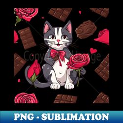Gentle cat - Premium PNG Sublimation File - Vibrant and Eye-Catching Typography