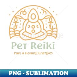Zen Pet Reiki Harmony - Sublimation-Ready PNG File - Spice Up Your Sublimation Projects