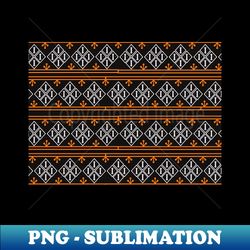 orange and black pattern background fabric pattern - Decorative Sublimation PNG File - Fashionable and Fearless