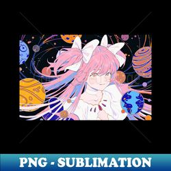 Madoka - High-Quality PNG Sublimation Download - Stunning Sublimation Graphics