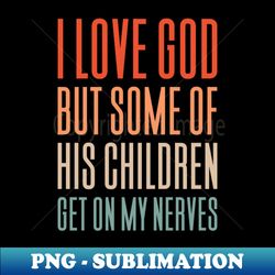 funny christian gift jesus god - sublimation-ready png file - defying the norms