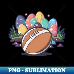 football easter shirt  easter eggs football - professional sublimation digital download - bring your designs to life