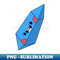 Cute crystal kawaii bleu crystal - Special Edition Sublimation PNG File - Capture Imagination with Every Detail