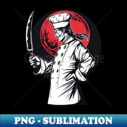 chef knife shirt  chef with a knife - creative sublimation png download - perfect for sublimation art