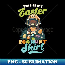 football easter shirt  easter egg hunt outfit - vintage sublimation png download - perfect for creative projects