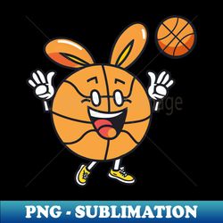 basketball easter shirt  easter bunny - png sublimation digital download - perfect for sublimation mastery