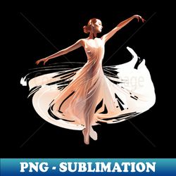 ballet art nouveau - retro png sublimation digital download - spice up your sublimation projects