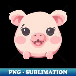 Cute Pig - Premium PNG Sublimation File - Instantly Transform Your Sublimation Projects