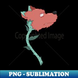 Dog Rose - High-Quality PNG Sublimation Download - Fashionable and Fearless