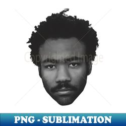Childish Gambino Face 2 - Exclusive PNG Sublimation Download - Instantly Transform Your Sublimation Projects
