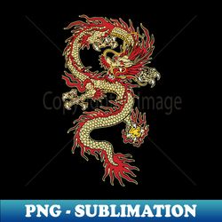 chinese dragone - Elegant Sublimation PNG Download - Perfect for Creative Projects
