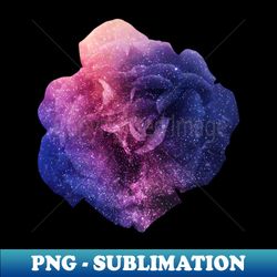 galaxy rose - Elegant Sublimation PNG Download - Transform Your Sublimation Creations