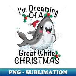 Great white christmas - Stylish Sublimation Digital Download - Capture Imagination with Every Detail
