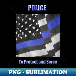 Police - Instant Sublimation Digital Download - Enhance Your Apparel with Stunning Detail