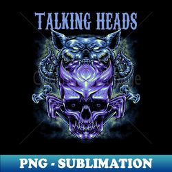 talking heads band - exclusive sublimation digital file - vibrant and eye-catching typography