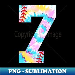 Baseball Tie Dye Rainbow Kids Boys Teenage Men Girls Gifts - Instant PNG Sublimation Download - Spice Up Your Sublimation Projects