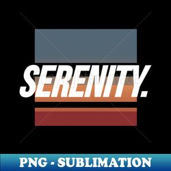 Serenity - Aesthetic Sublimation Digital File - Unleash Your Creativity