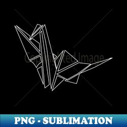 origami crane bird - Professional Sublimation Digital Download - Fashionable and Fearless