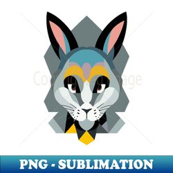 Portrait of Bunny - Exclusive Sublimation Digital File - Unlock Vibrant Sublimation Designs