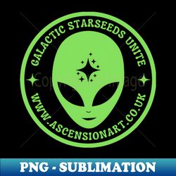 Galactic Starseeds Unite - PNG Sublimation Digital Download - Transform Your Sublimation Creations