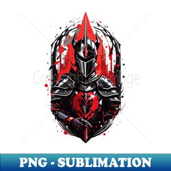 The Black Knight - Sublimation-Ready PNG File - Bold & Eye-catching