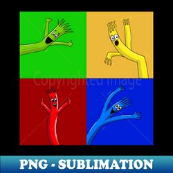 Wacky Waving Inflatable Arm Flailing Tube Man Pop Art Portrait - Instant PNG Sublimation Download - Perfect for Sublimation Art