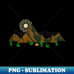 mountain graphic - elegant sublimation png download - bold & eye-catching