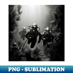 Surreal SCUBA Scene - Stylish Sublimation Digital Download - Defying the Norms