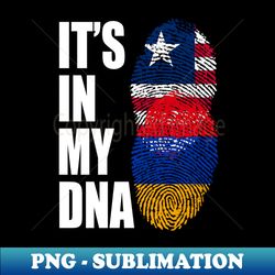 Liberian And Armenian Mix Heritage DNA Flag - Modern Sublimation PNG File - Defying the Norms