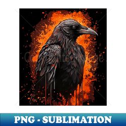 Raven poe - Modern Sublimation PNG File - Vibrant and Eye-Catching Typography