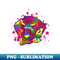 dachshund lover gift dog owner retro - retro png sublimation digital download - instantly transform your sublimation projects