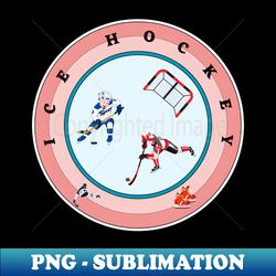 Ice Hockey - High-Resolution PNG Sublimation File - Perfect for Personalization