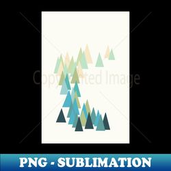 Frosty Forest - Aesthetic Sublimation Digital File - Unleash Your Creativity