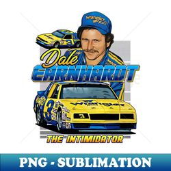 Dale Earnhardt The Intimidator 80s Retro - Instant PNG Sublimation Download - Create with Confidence
