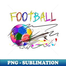 soccer football sport art brush s - sublimation-ready png file - enhance your apparel with stunning detail