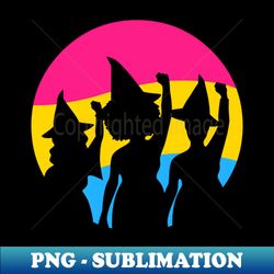 Witches Vote- Pan Pride - Retro PNG Sublimation Digital Download - Instantly Transform Your Sublimation Projects