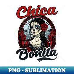 Cinco De Mayo Shirt  Chica Bonita - Creative Sublimation PNG Download - Perfect for Personalization