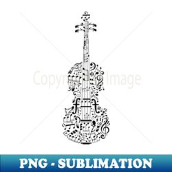 Violin - High-Resolution PNG Sublimation File - Instantly Transform Your Sublimation Projects