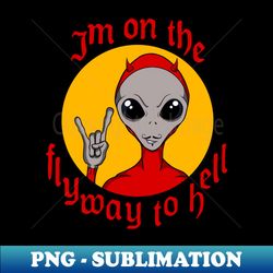 Alien Satan - Stylish Sublimation Digital Download - Spice Up Your Sublimation Projects