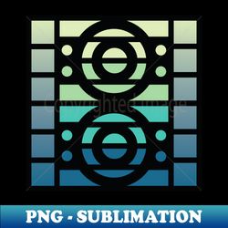 Dimensional Systems - V5 BlueGreen - Geometric Art Dimensions - Doc Labs - Creative Sublimation PNG Download - Capture Imagination with Every Detail