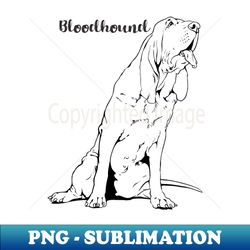 Bloodhound - Elegant Sublimation PNG Download - Capture Imagination with Every Detail